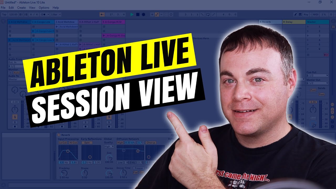 Ableton Live 10 Lite Tutorial How To Use Session View Audio Tech Tv