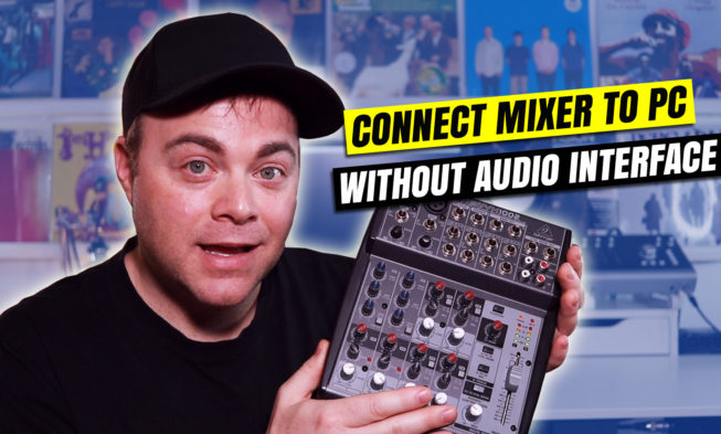 connecting mixer to audio interface