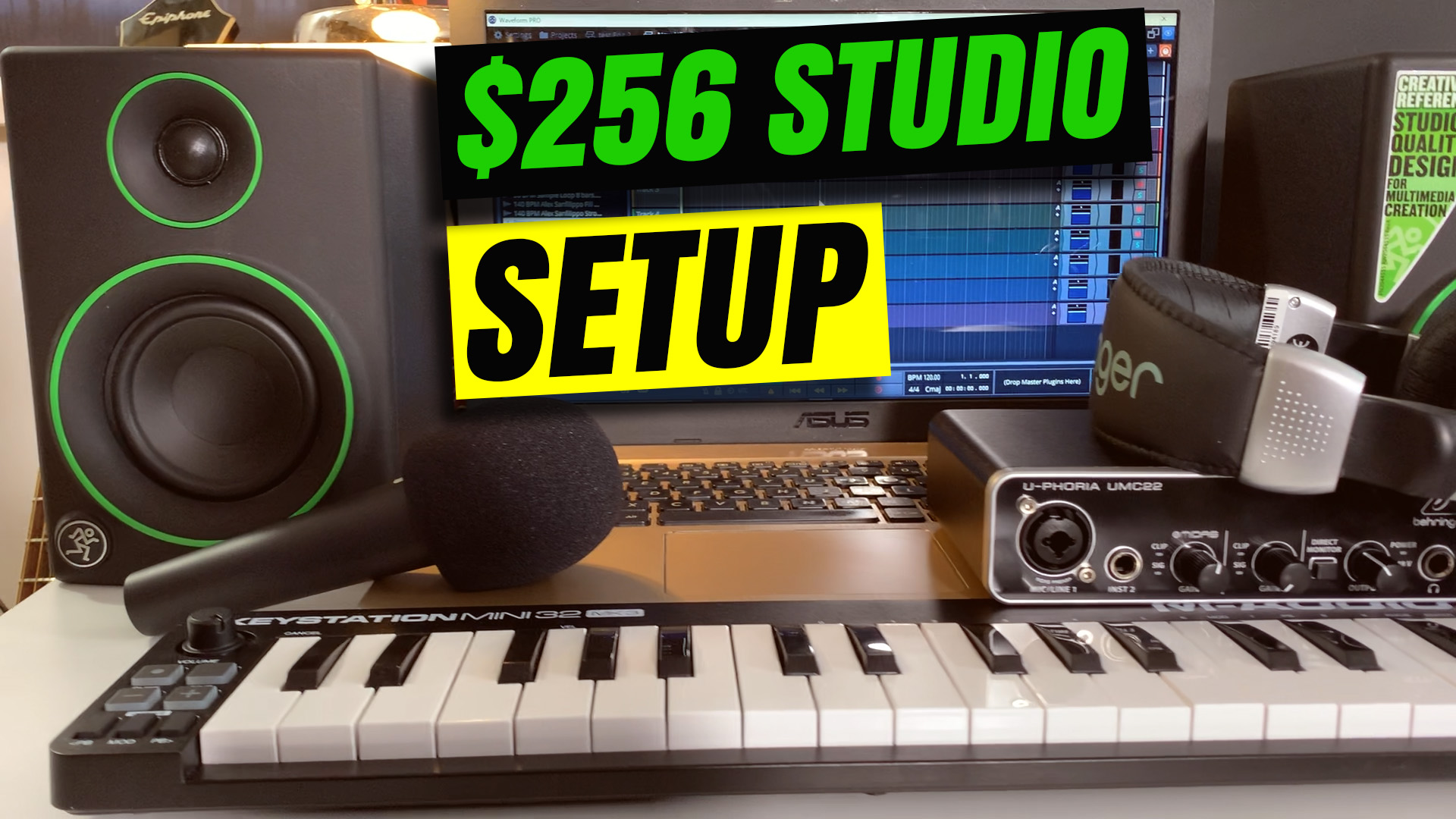 Budget Home Recording Studio Setup For Beginners 2021 – Audio Tech TV