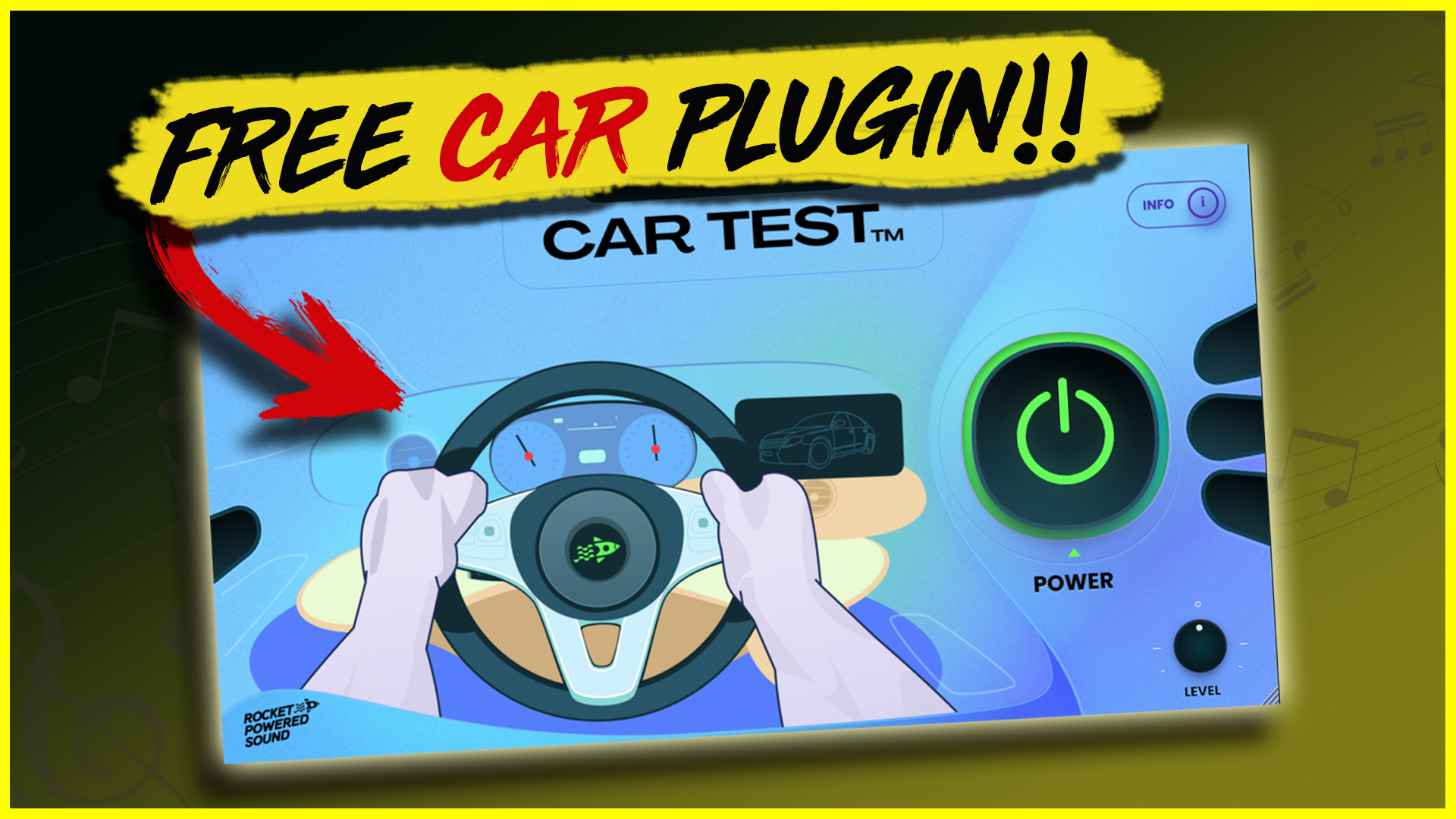 The Car Test Review Free Rocket Powered Sound Plugin Audio Tech TV