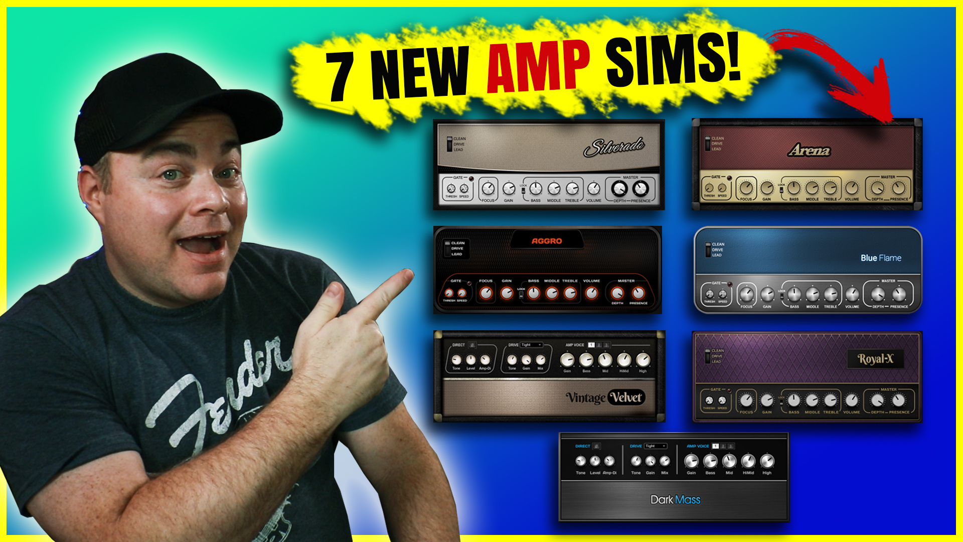 Check Out Waves Voltage Amps – 7 Waves Guitar Amp Sims! – Audio Tech TV