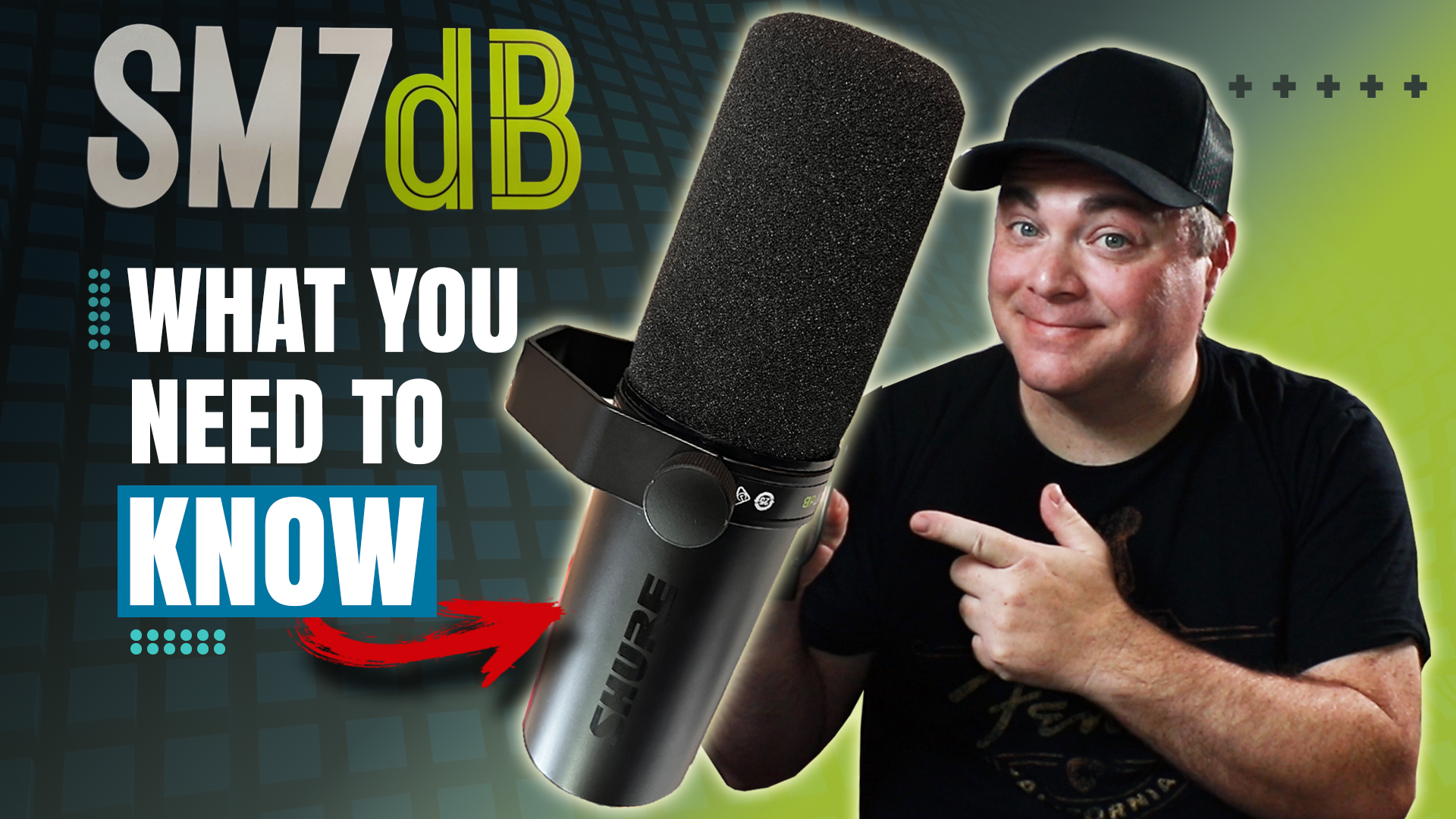 Shure SM7dB How Is It Different From The SM7B? – Audio Tech TV